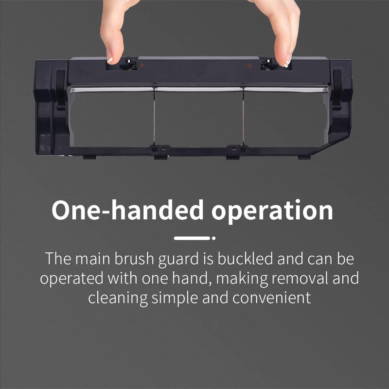 neutop Main Brush Cover Replacement Compatible with Roborock S6 MaxV/Pure,