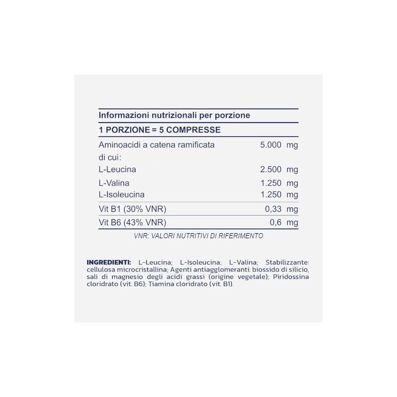 PROLABS RAM 1000 – BCAA 2:1:1 1000 mg per Compressa
