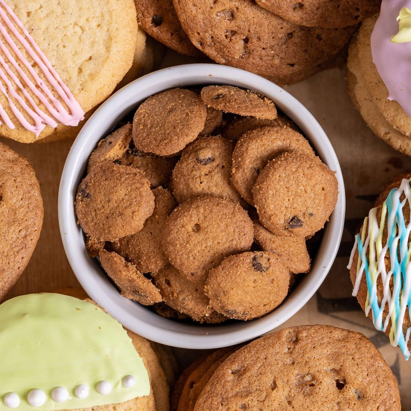 Tate's Bake Shop Chocolate Chip Cookies and Tiny Tate's Chocolate