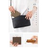 OTSUTOTSU Women's Genuine Leather Mini Wallet, Compact, Skimming Prevention, Trifold
