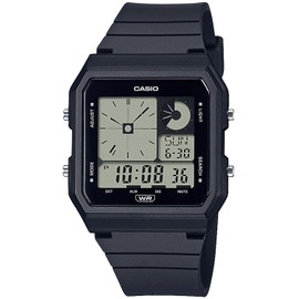 Casio LF-20W-1AJF Standard Wristwatch, Unisex Black, Digital × LCD analog / black, CASIO STANDARD