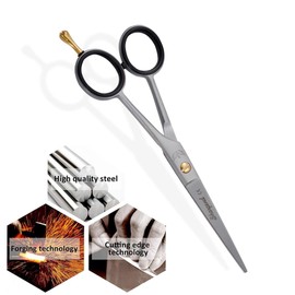 Professional Hair Scissors Sharpend Hairdressing Scissors 6 Inches Stainless Steel Hair Cut Scissors Barber Scissors for Salon & Barbers Hair Cutting Shears for Men Women and Children