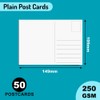 Papa Prints Pack of 50 Plain Postcards (149 x 105