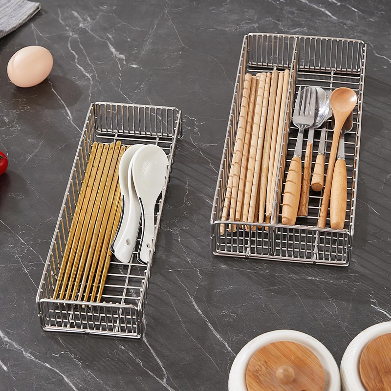 susunnus Dish Drainer, Cutlery Storage, Dishwasher Case, Dishwasher-friendly, Stainless Steel