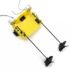 Maxhanest 19cm Boat Toy Kit Propeller Motor Shaft for DIY