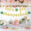 Let’s Get Shamrocked Banner-St. Patrick's Day Decorations, Shamrock Theme St.