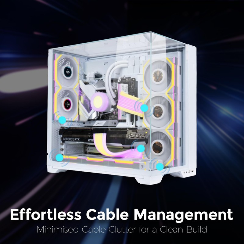 Lian Li UNI FAN TL Wireless Reverse 120 White (3pc)