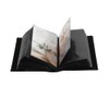 New View Gifts Faux Leather Mini Photo Album-Black