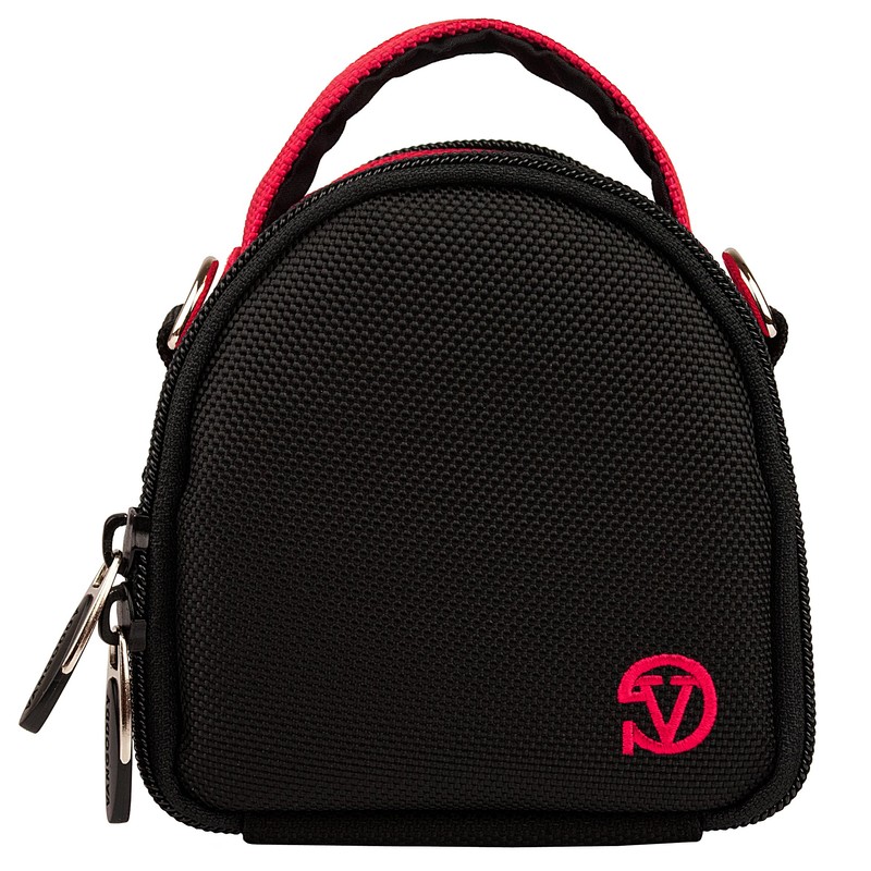 VanGoddy Mini Laurel Magenta Travel Camera Case Bag Pouch for