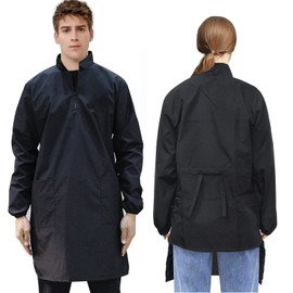 Gliitatu Dog Grooming Smock Barber Jackets for Women Men Pet Cat Groomer Smock Hairdresser Smock Apron Long Sleeve (M)