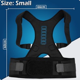 ATEK Back Brace Posture Corrector, Adjustable Posture Corrector Men and Women, Breathable Back Straightener for Shoulder & Upper Back Pain Relief