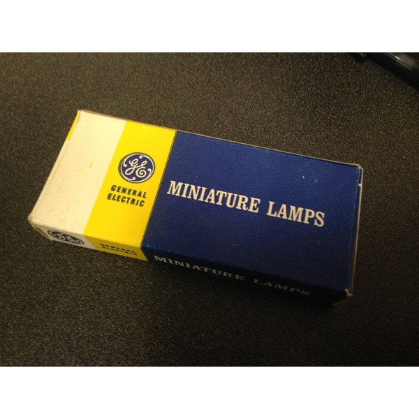 GE Lighting Miniature Lamp, 387, 1.0W, T1 3/4, 28V