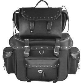 Shaf International SH660 Black Large PVC Touring Pack - 2 Piece