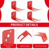 UXELY Fire Extinguisher Mount, 4Pcs Fire Extinguisher Bracket with Mounting
