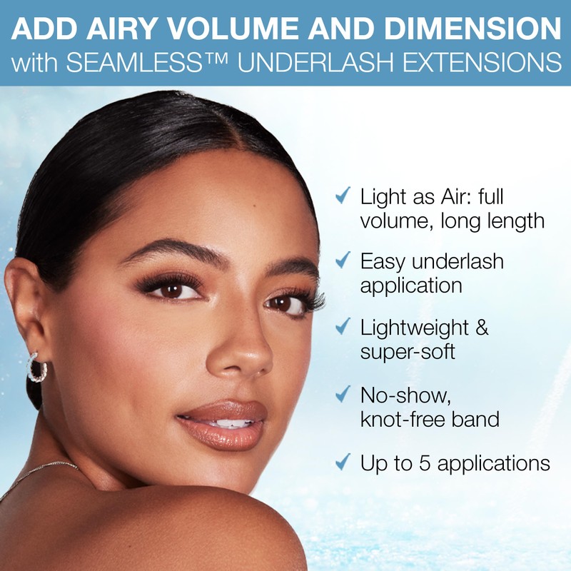 Ardell Seamless Light-as-Air Underlash Extensions - Refill Pack, Natural Lash
