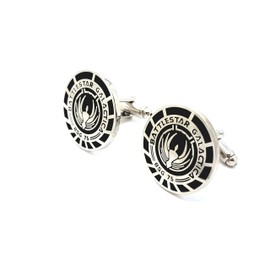 Battlestar Galactica BSG 75 Officer Cosplay Cufflinks in Presentation Box