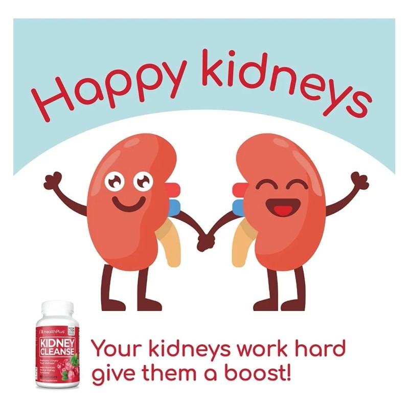 Limpieza De Riñón (60 Cápsulas) Kidney Cleanse Salud Vejiga