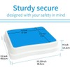 Wefaner Bath Shower Step,Stackable Bathtub Non Slip Safety Step Stool,
