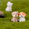 12 Pcs Dog Figures for Kids, Animal Toys Set Cake