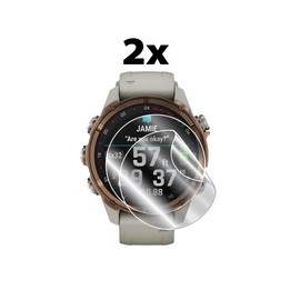 IPG for Garmin Descent Mk3 - Mk3i (Case Dimention:43mm) Hydrogel Screen Protector (2 Units) Invisible HD Clear Film Anti Scratch Guard-Smooth/Self-Healing/Bubble for Mk3i-43mm