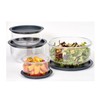 Buddeez Tritan Bowls with Press-To-Seal Lids, Food Prep Bowls, Mixing