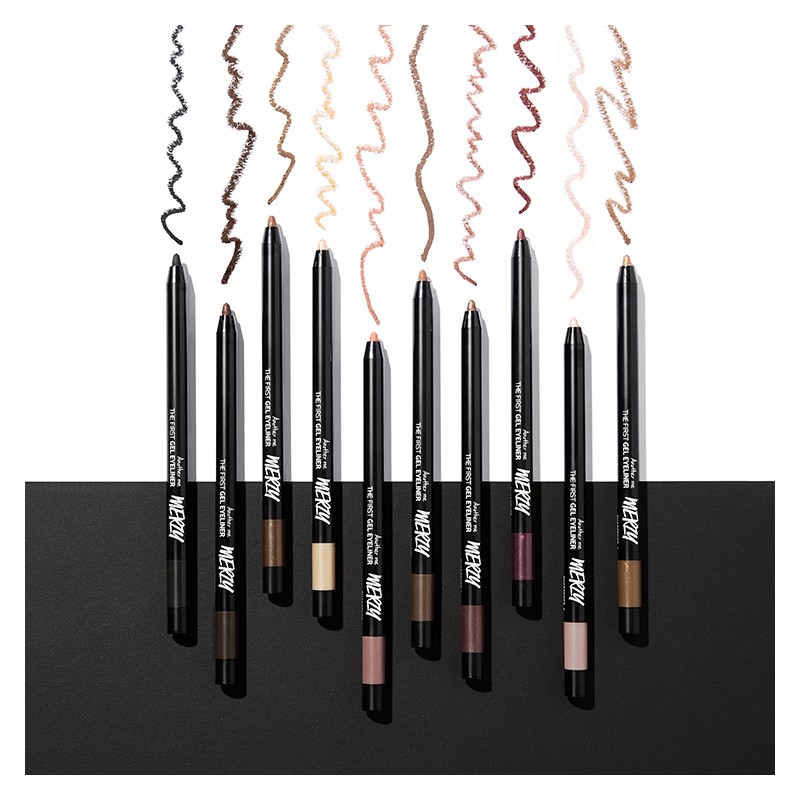 MERZY [2+2][Merge] Smudge-free The First Gel Eyeliner (0.5g) Black Moon
