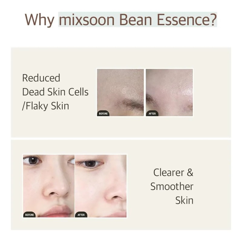 Exfoliante Mixsoon Esencia De Frijoles 1.01 Fl Oz Coreano Normal