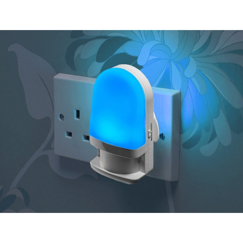 Auraglow Automatic Plug in Colour Changing LED Nursery Night Light