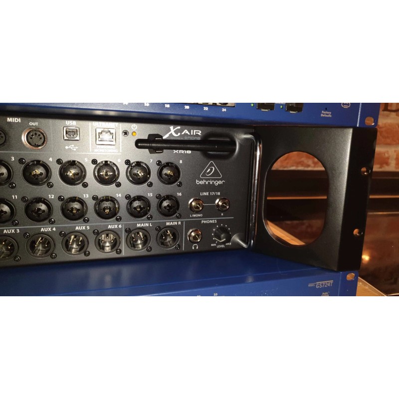 DNA Recessed Rack Ears for Behringer Digital Mixers XR16 XR18