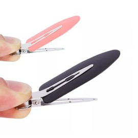 4 Pieces No Bend Hair Clips No Crease Hair Clips Curl Pin Clips Fix Pin Barrette for Makeup Women Girl