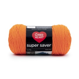 RED Heart Super Saver Yarn, Pumpkin