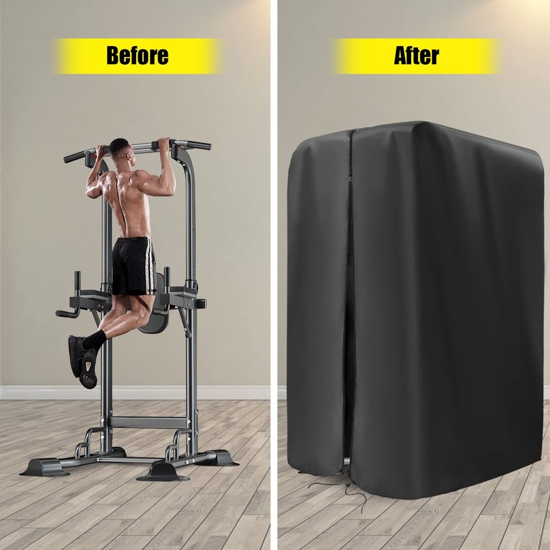 Kingling Pull Up Bar Station Cover, Pull Up Bar Stand