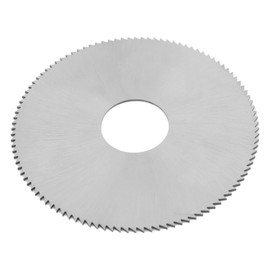 Utoolmart Circular Saw Blade 3.15x0.87x0.04inches/80mm x 22mm x 1mm 108T Cutting Saw Blade HSS Steel Round Slitting Saw Cutter