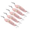 5PCS LED Fishing Lure Light Rustproof Stainless Steel LED Lighted