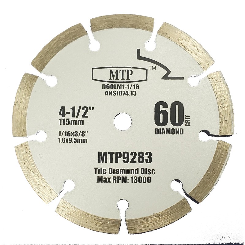 MTP Abrasive Cut Off Disc for Metal V-bar Masonry Concrete