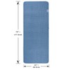 Polyte Sábana de Baño XL Microfibra Waffle 430 gsm, Set,