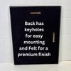 Premium High Gloss Piano Finish Plaque Blank – Wood Core,