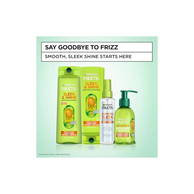 Garnier Fructis Sleek & Shine Fortifying Conditioner, 21 Fl Oz