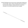 METALLIXITY 20pcs Stud Screws on Both Ends Stud Bolts Double