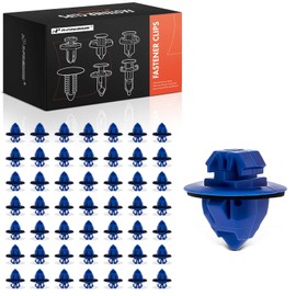 A-Premium 50PCS Nylon Rocker Moulding Retainer Clips with Seal Compatible with Toyota Tacoma 2005-2016, 4Runner 2003-2016, Sequoia 2008-2016, FJ Cruiser 2007-2014