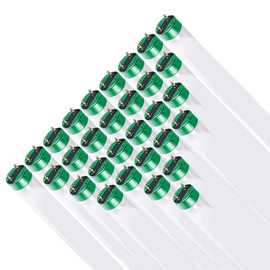 DYSMIO Case of 30 48 inch 32 Watts T8 High CRI Fluorescent Tube Light eco- Friendly Replacement Bulbs with Alto II Technology- 30 Pack, 5000K - Natural Light