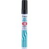 Pilot SCAB, Marcador, Tinta Permanente Negra, Rellenable, Doce Piezas (40100)