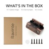 Ravinte 10 Pack 5 Pairs Semi-Overlay 1/2 inch Self-Closing Face