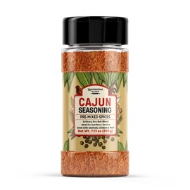 Unpretentious Cajun Seasoning (7.13 Ounce) Culinary Blend, Southern Classic Cuisine, Rich Flavor