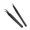 ATC Tweezers Set of 2 Tip & Tip Precision Work