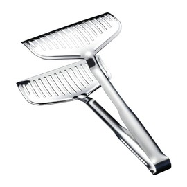 Stainless Steel Barbecue Tongs Food Tongs Fried Fish Grilled Fish Tongs Steak Frying Tongs Household Kitchen Tools