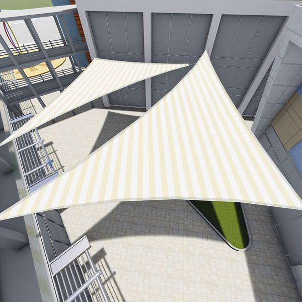 TANG by Sunshades Depot Sun Shade Sail 16x28x32' Feet Triangle