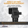 AISHAN Set of 4 Ignition Coil Pack and Iridium Spark