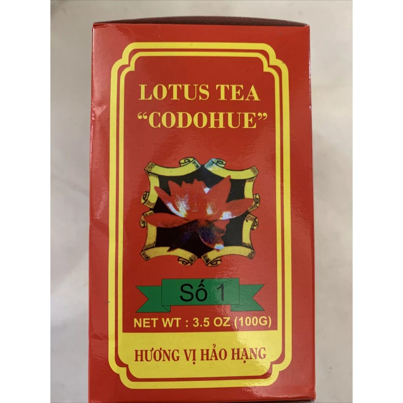 Co Do Hue Lotus Green Tea - Tra Man Sen