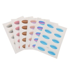 Ipetboom 6 Sheets Waterproof Eyeshadow Stickers for Women: Gradient Eye Makeup Temporary Sticker for Summer Outdoor Activities Party Festival Accessories
